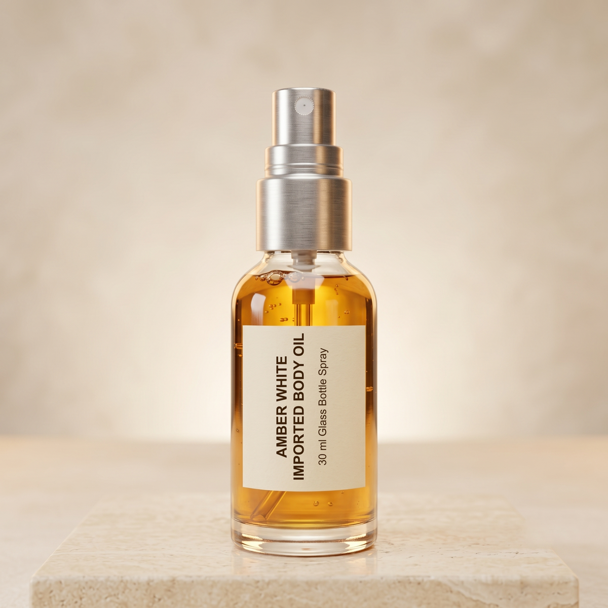 AMBER WHITE IMPORTED BODY OIL